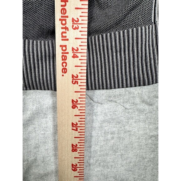 Zella Mock Neck Athletic Running Top Pullover Size Small Black Long Sleeves - Picture 5 of 6